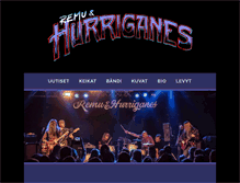 Tablet Screenshot of hurriganes.fi